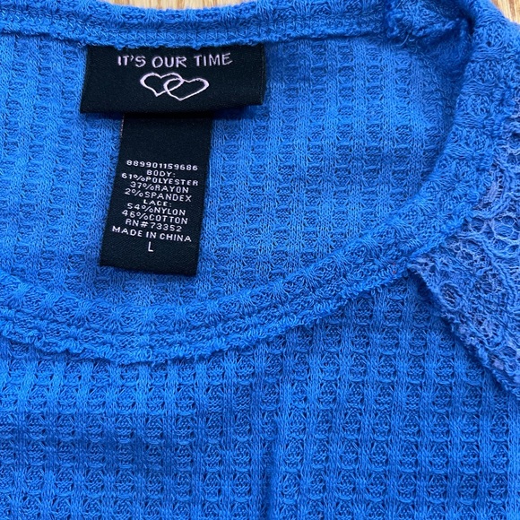 Blue thermal top - Picture 3 of 7